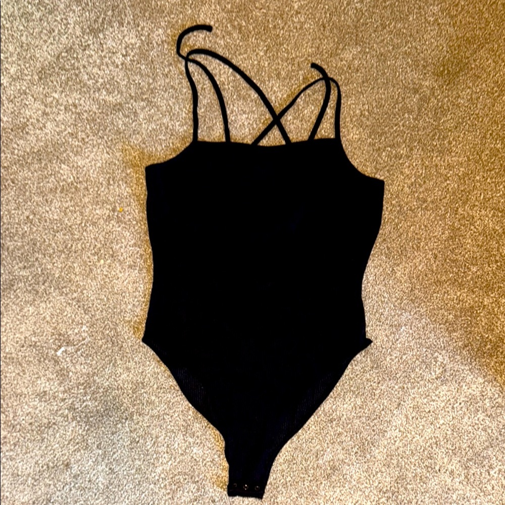 Arizona Jean Company Ribbed Bodysuit NWOT XL
